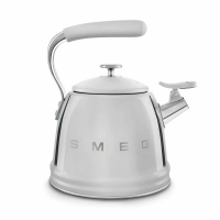 Чайник со свистком Smeg WKF01SS, хром