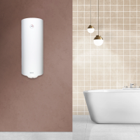 Водонагреватель накопительный Oasis Slim MS-50, 1.5кВт 50л электрический настенный/белый