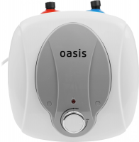 Водонагреватель проточный Oasis Small 6KP, 1.5кВт 6л электрический под раковиной/белый