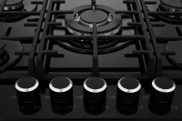 Газовая варочная панель Haier HHX-G75CWSB, черный