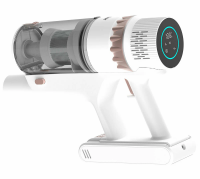 Пылесос вертикальный Haier HVC400, белый/розовое золото