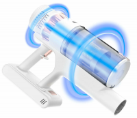 Пылесос вертикальный Haier HVC400, белый/розовое золото