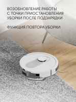 Робот пылесос Polaris IQ Home PVCR 4250, белый