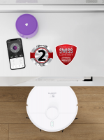 Робот пылесос Polaris PVCR 4500 WIFI IQ Home, белый