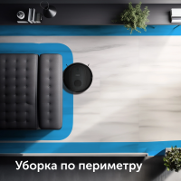 Робот пылесос Red Solution RV-RL6100S, черный