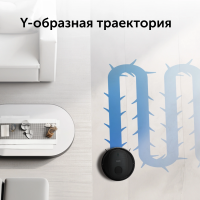 Робот пылесос Red Solution RV-RL6100S, черный