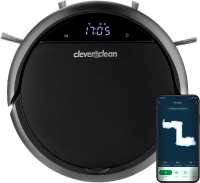 Робот пылесос Clever&Clean Aqua Light, черный