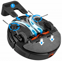 Робот пылесос Endever Spectre-11 (90475), черный/графит