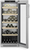 Винный шкаф Liebherr WPsd 4652-20 001 Vinidor, серебристый