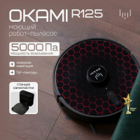 Робот пылесос Okami R125, черный