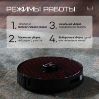 Робот пылесос Okami R125, черный