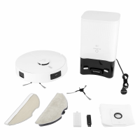 Робот пылесос с пыленакопителем Polaris PVCRDC 5006 WIFI IQ Home, белый