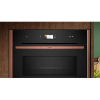 Компактный электрический духовой шкаф с СВЧ Neff C29MS3AY0 (без фурнитуры) черный