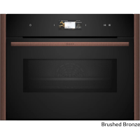 Компактный электрический духовой шкаф с СВЧ Neff C29MS3AY0 (без фурнитуры) черный