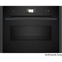 Компактный электрический духовой шкаф с СВЧ Neff C29MS3AY0 (без фурнитуры) черный
