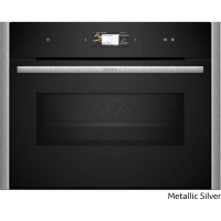 Компактный электрический духовой шкаф с СВЧ Neff C29MS3AY0 (без фурнитуры) черный