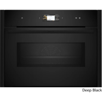 Компактный электрический духовой шкаф с СВЧ Neff C29MS3AY0 (без фурнитуры) черный
