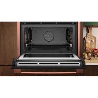 Компактный электрический духовой шкаф с СВЧ Neff C29MS3AY0 (без фурнитуры) черный