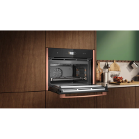 Компактный электрический духовой шкаф с СВЧ Neff C29MS3AY0 (без фурнитуры) черный