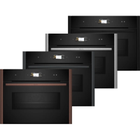 Компактный электрический духовой шкаф с СВЧ Neff C29MS3AY0 (без фурнитуры) черный