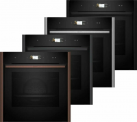 Электрический духовой шкаф с паром NEFF B59FS3AY0 (без фурнитуры) черный