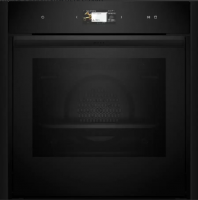Электрический духовой шкаф с паром NEFF B59FS3AY0 (без фурнитуры) черный