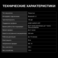 Беспроводные наушники Hyundai H-HP101, белый