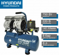 Компрессор безмасляный Hyundai HYC 1406S