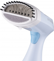 Отпариватель ручной Hyundai H-HS03008 1500Вт, белый/голубой