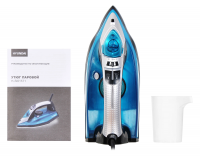 Утюг Hyundai H-SI01336 2800Вт, черный/голубой