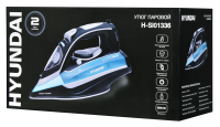 Утюг Hyundai H-SI01336 2800Вт, черный/голубой