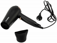 Фен Hyundai H-HDI0755 2000 Вт, черный матовый