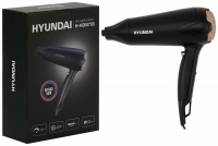 Фен Hyundai H-HDI0755 2000 Вт, черный матовый