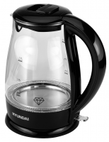 Чайник электрический Hyundai HYK-G2011, черный