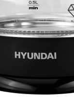 Чайник электрический Hyundai HYK-G2011, черный