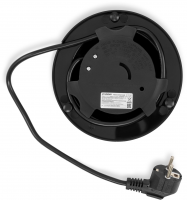 Чайник электрический Hyundai HYK-G3401, черный/серебристый