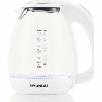 Чайник электрический Hyundai HYK-G3805, белый
