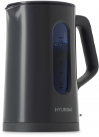 Чайник электрический Hyundai HYK-G4508, серый/прозрачный