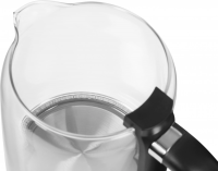 Чайник электрический Hyundai HYK-G5501, серебристый/черный