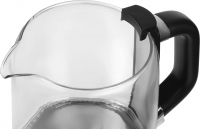 Чайник электрический Hyundai HYK-G5501, серебристый/черный