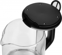 Чайник электрический Hyundai HYK-G5501, серебристый/черный