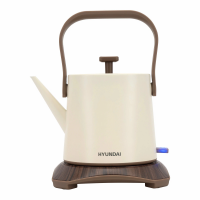 Чайник электрический Hyundai HYK-S2043, кремовый/коричневый