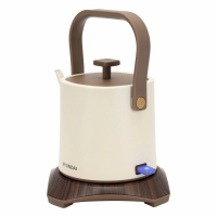 Чайник электрический Hyundai HYK-S2043, кремовый/коричневый