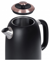 Чайник электрический Hyundai HYK-S4501, черный/бронзовый