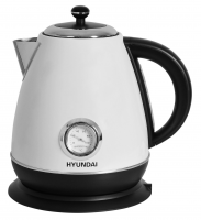 Чайник электрический Hyundai HYK-S4502, жемчужный/черный