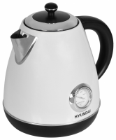 Чайник электрический Hyundai HYK-S4502, жемчужный/черный