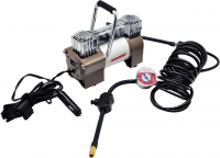 Автомобильный компрессор Качок К90X2C, 57л/мин шланг 5.5м