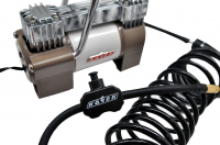 Автомобильный компрессор Качок К90X2C, 57л/мин шланг 5.5м