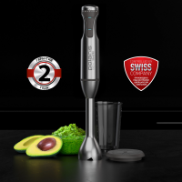 Блендер погружной Polaris PHB 1583L Silent, 1500Вт серебристый