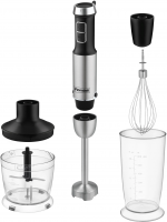 Блендер погружной Rondell RDE-1306, 1200Вт черный/серебристый